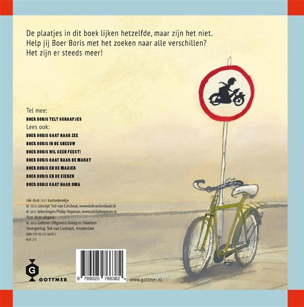 Grote foto boer boris zoekt de verschillen boeken jeugd 13 jaar en ouder