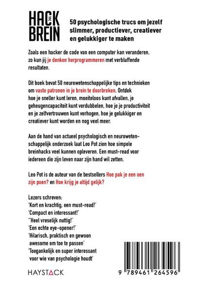 Grote foto hack je brein boeken psychologie