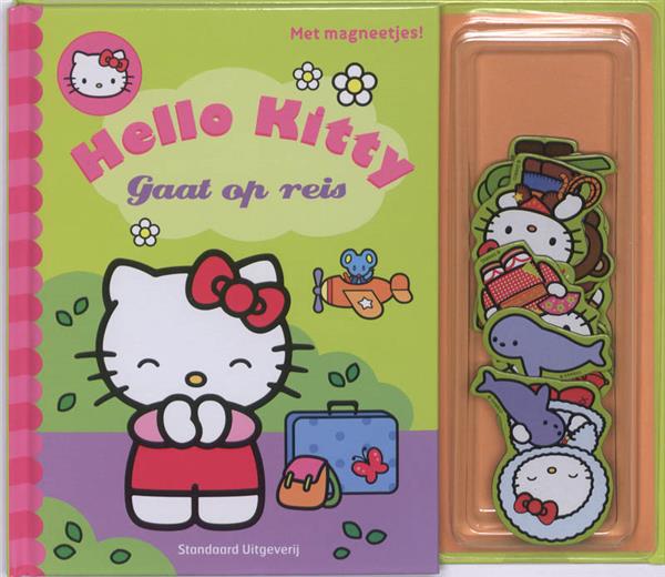 Grote foto hello kitty gaat op reis magneetboekje hello kitty boeken jeugd 13 jaar en ouder