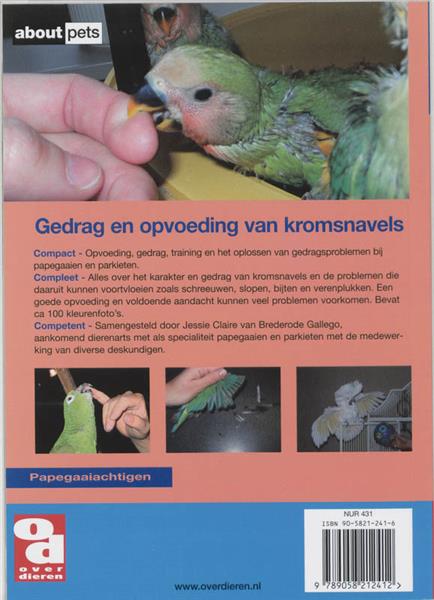 Grote foto gedrag opvoeding van kromsnavels over dieren 183 boeken hobby en vrije tijd