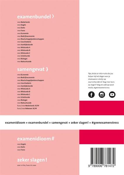 Grote foto examenbundel vwo aardrijkskunde 2020 2021 boeken overige boeken