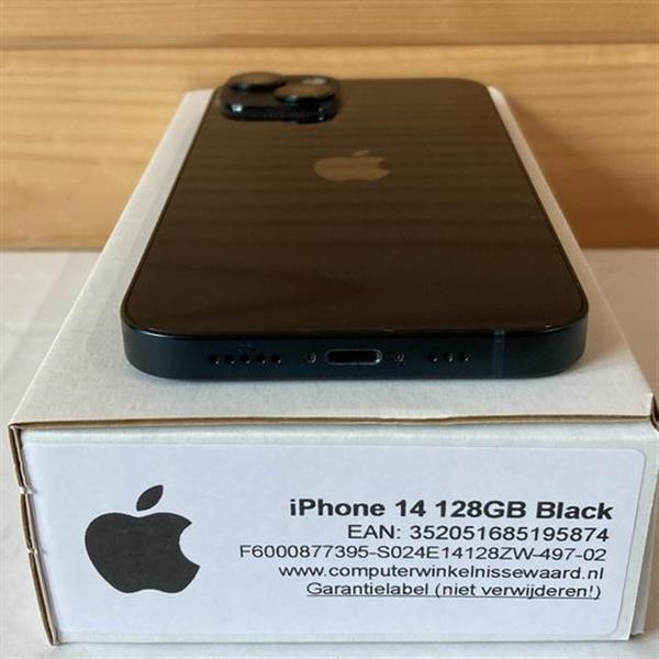 Grote foto magazijn opruiming apple iphone 14 zwart 128gb garantie op op telecommunicatie apple iphone