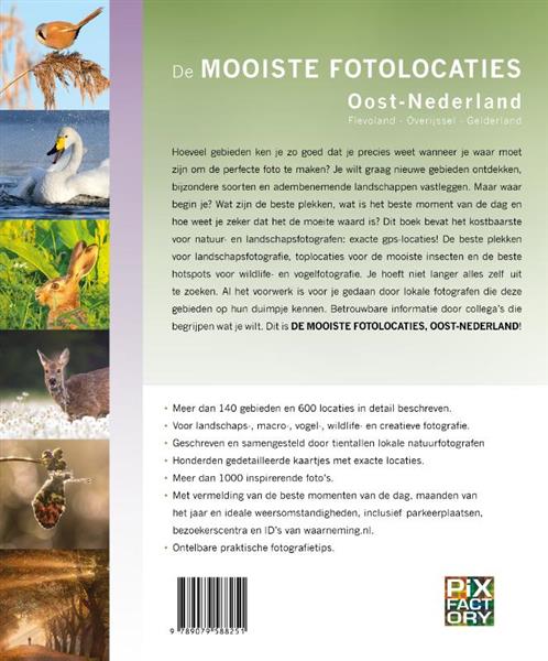 Grote foto oost nederland de mooiste fotolocaties 2 boeken hobby en vrije tijd