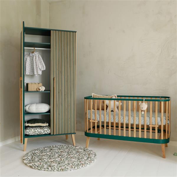 Grote foto kledingkast bambi mundo emerald emerald kinderen en baby complete kinderkamers