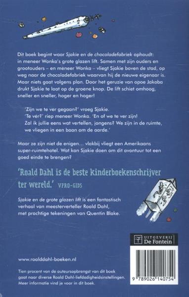 Grote foto sjakie en de grote glazen lift boeken overige boeken