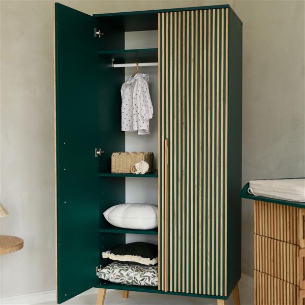 Grote foto kledingkast bambi mundo emerald emerald kinderen en baby complete kinderkamers
