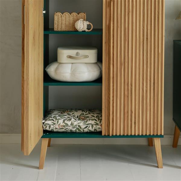 Grote foto kledingkast bambi mundo emerald emerald kinderen en baby complete kinderkamers