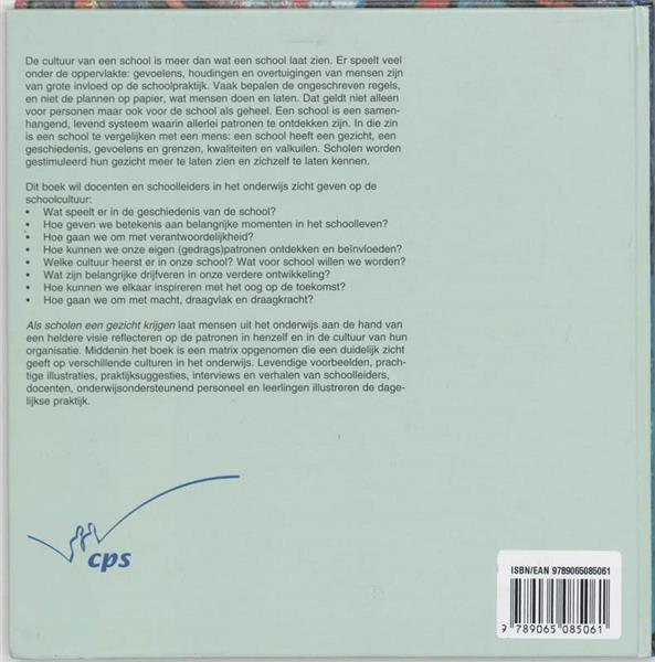 Grote foto als scholen een gezicht krijgen boeken studieboeken