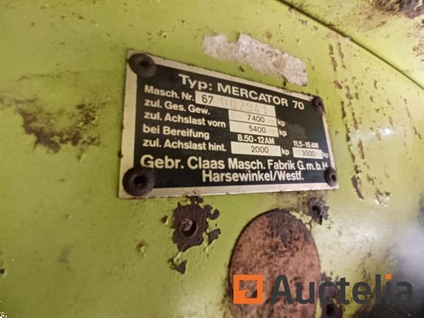 Grote foto claas mercator 70 maaidorser agrarisch maaidorsers