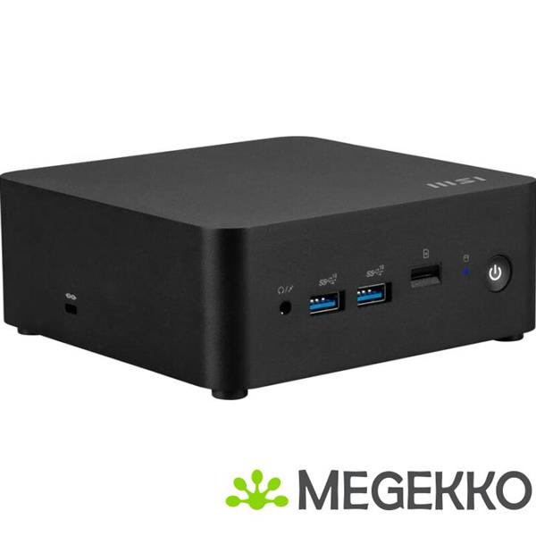 Grote foto msi cubi nuc 1m 002eu intel core 5 120u 8gb 512ssd mini pc computers en software overige computers en software