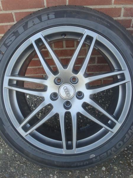 Grote foto 19 originele rs4 antraciet audi tt steek 5x112 auto onderdelen banden en velgen