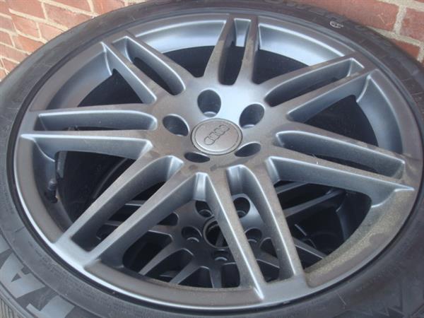 Grote foto 19 originele rs4 antraciet audi tt steek 5x112 auto onderdelen banden en velgen