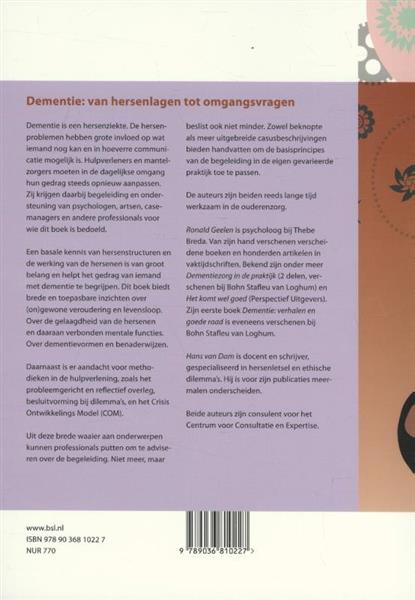 Grote foto dementie van hersenlagen tot omgangsvragen boeken psychologie