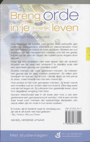 Grote foto breng orde in je innerlijk leven boeken overige boeken