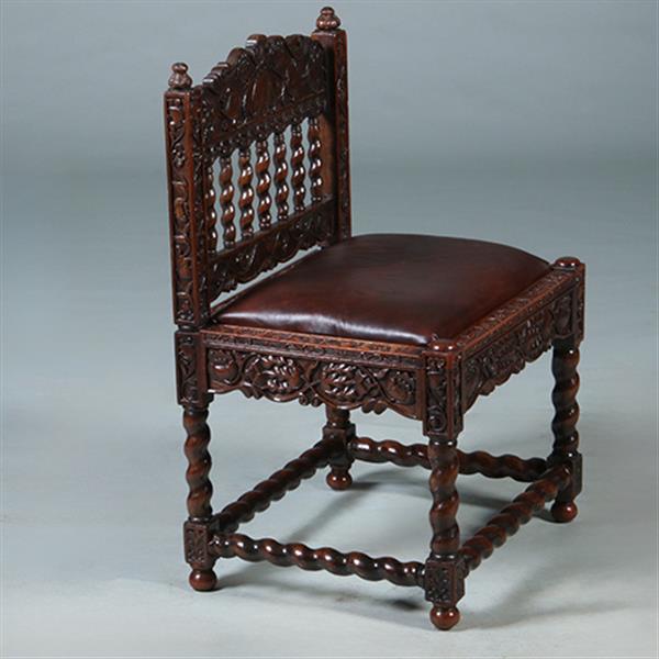 Grote foto koloniale stoel ca 1700 incl bekleding naar wens no.280305 antiek en kunst stoelen en banken
