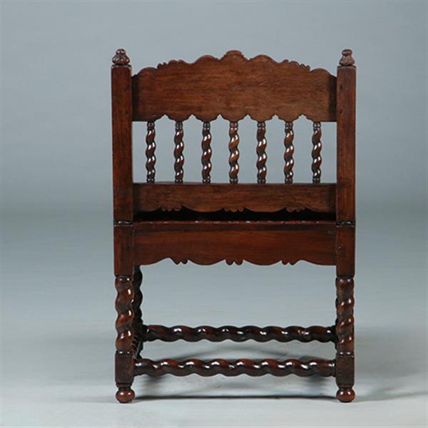 Grote foto koloniale stoel ca 1700 incl bekleding naar wens no.280305 antiek en kunst stoelen en banken