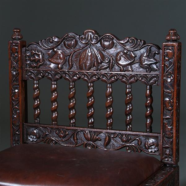 Grote foto koloniale stoel ca 1700 incl bekleding naar wens no.280305 antiek en kunst stoelen en banken