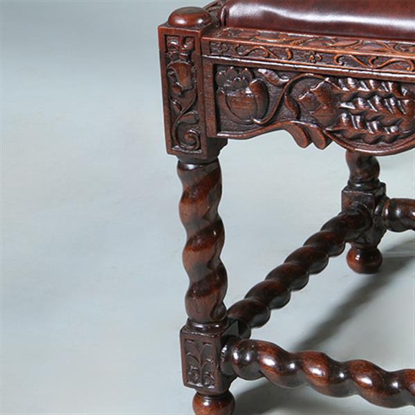 Grote foto koloniale stoel ca 1700 incl bekleding naar wens no.280305 antiek en kunst stoelen en banken