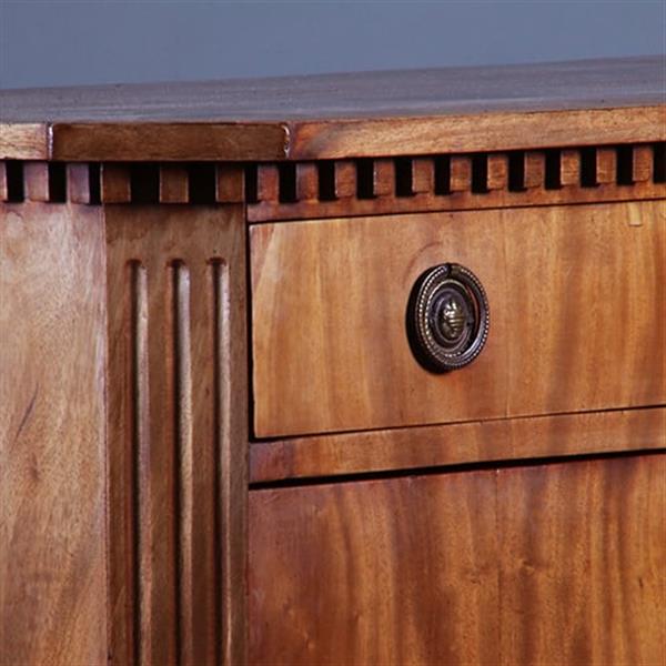 Grote foto blonde mahonie louis seize secretaire abattant ca. 1800 no.280345 antiek en kunst overige in antiek gebruiksvoorwerpen