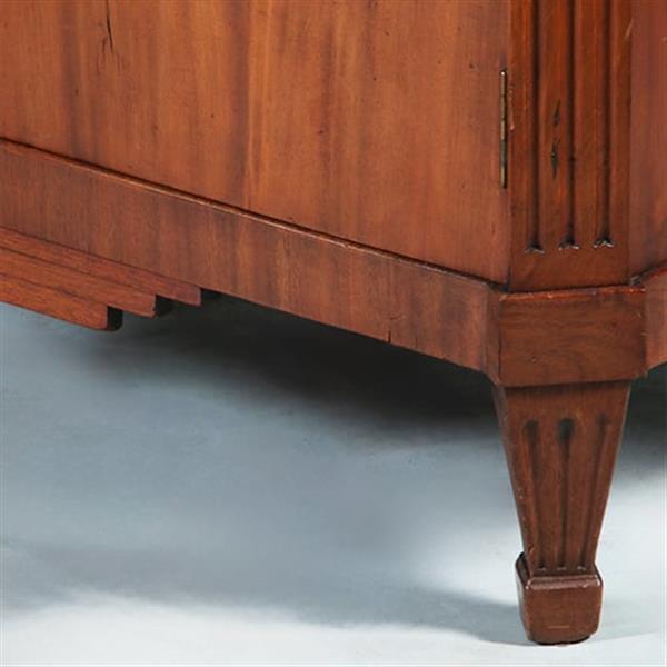 Grote foto blonde mahonie louis seize secretaire abattant ca. 1800 no.280345 antiek en kunst overige in antiek gebruiksvoorwerpen