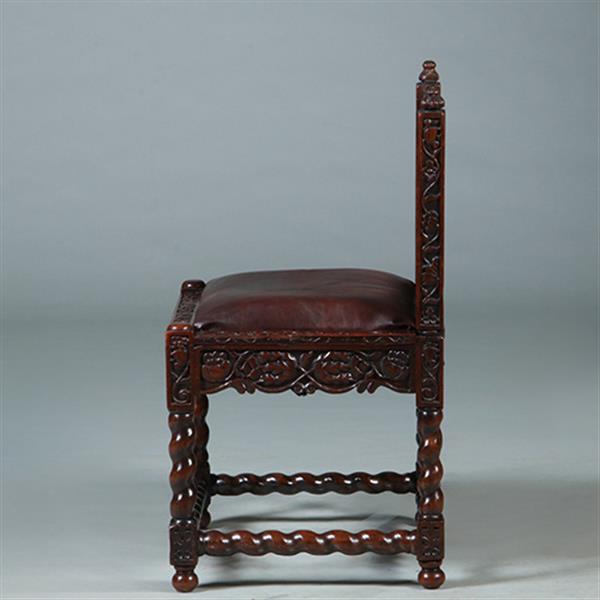 Grote foto koloniale stoel ca 1700 incl bekleding naar wens no.280305 antiek en kunst stoelen en banken