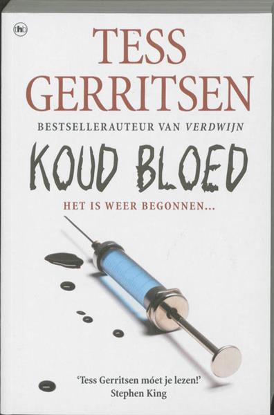 Grote foto koud bloed boeken thrillers