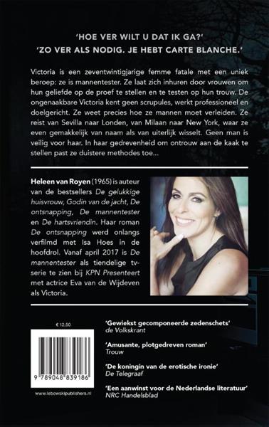 Grote foto de mannentester boeken overige boeken