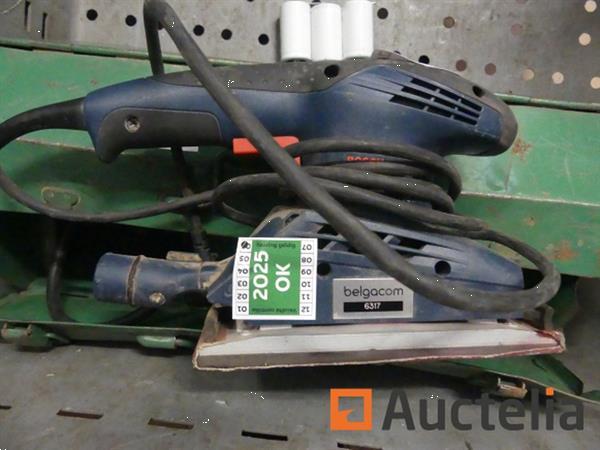Grote foto bosch schuurmachine hitachi hobel f 30a schaafmachine doe het zelf en verbouw gereedschappen en machines