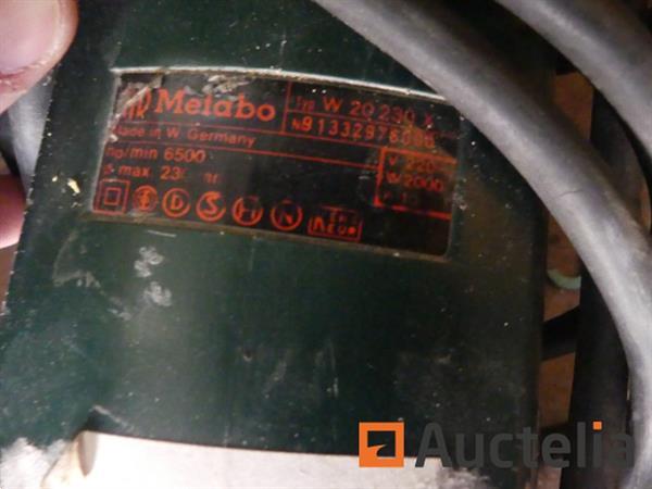 Grote foto metabo w 20 230x slijpmachine doe het zelf en verbouw gereedschappen en machines