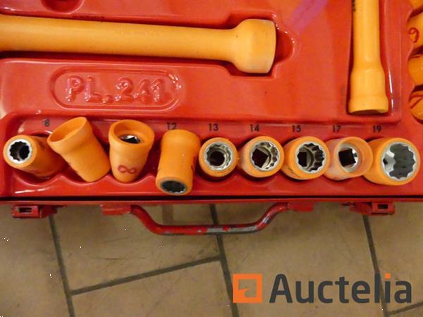 Grote foto koffer met facom ge soleerd handgereedschap doe het zelf en verbouw gereedschappen en machines
