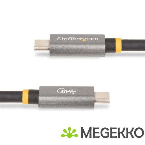 Grote foto startech.com 1m usb4 kabel usb if gecertificeerde usb c kabel 40 gbps usb type c data transfer ka computers en software overige computers en software