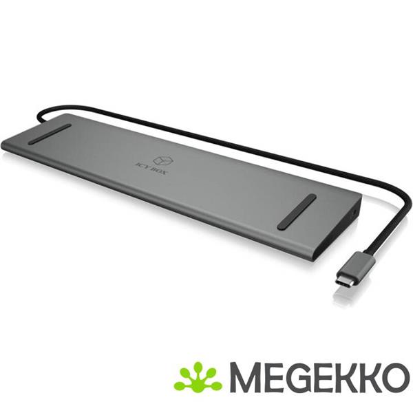 Grote foto icy box dk2106 c notebook dock poortreplicator bedraad usb 3.0 3.1 gen 1 type c computers en software overige computers en software