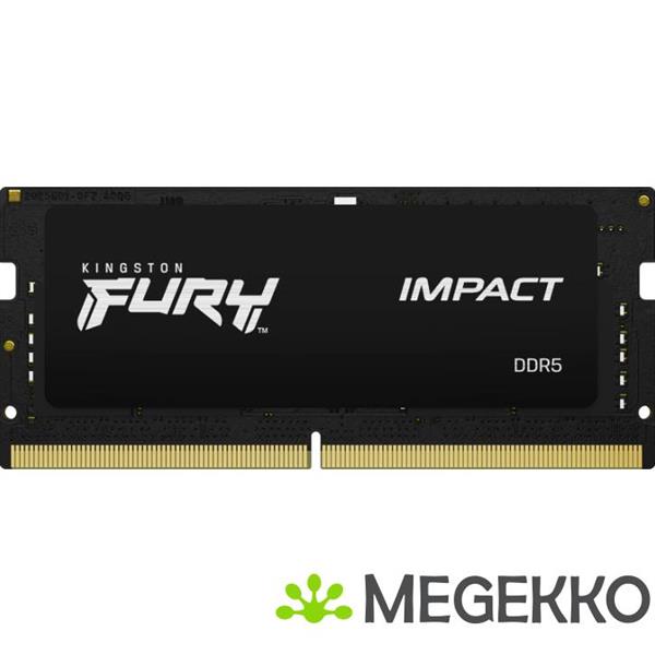Grote foto kingston technology fury impact black xmp geheugenmodule 16 gb 1 x 16 gb ddr5 6400 mhz computers en software overige computers en software