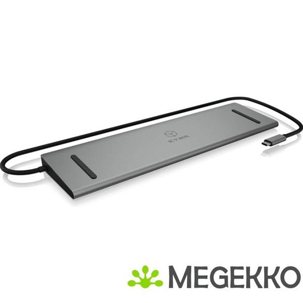 Grote foto icy box dk2106 c notebook dock poortreplicator bedraad usb 3.0 3.1 gen 1 type c computers en software overige computers en software