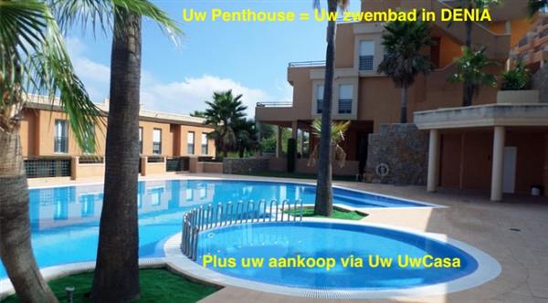 Grote foto uw eigen penthouse in denia bij strand met parking huizen en kamers bestaand europa
