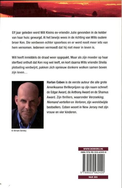 Grote foto spoorloos boeken thrillers