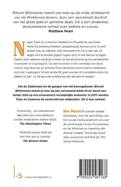 Grote foto bitcoin billionaires boeken hobby en vrije tijd