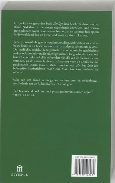 Grote foto het lege land olympus boeken geschiedenis wereld