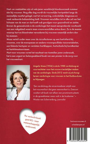 Grote foto hart voor vrouwen boeken gezondheid en voeding