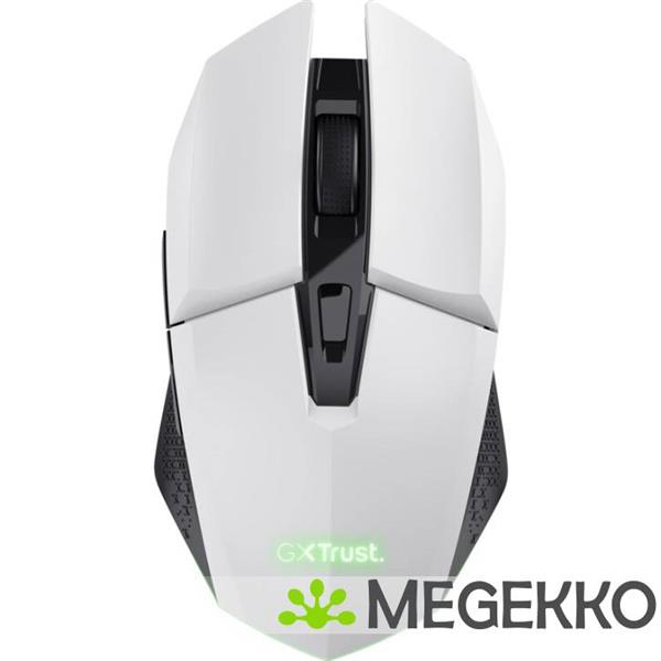 Grote foto trust gxt 110w felox draadloze witte gaming muis computers en software overige computers en software