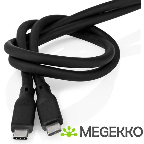 Grote foto nedis ccgb64810bk10 usb kabel 1 m usb 3.2 gen 2 3.1 gen 2 usb c zwart computers en software overige computers en software