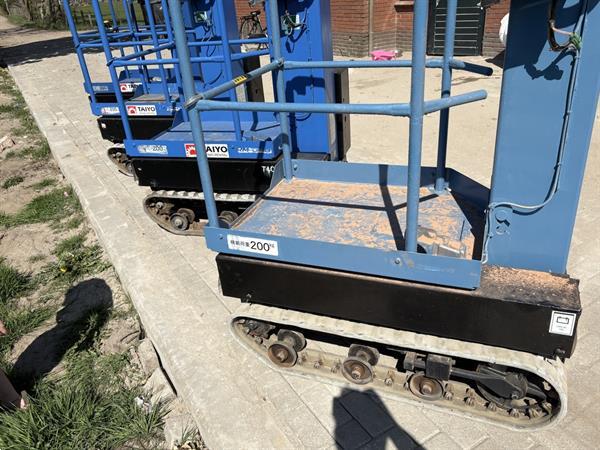 Grote foto hoogwerker rupshoogwerker aichi rm04b doe het zelf en verbouw hoogwerkers