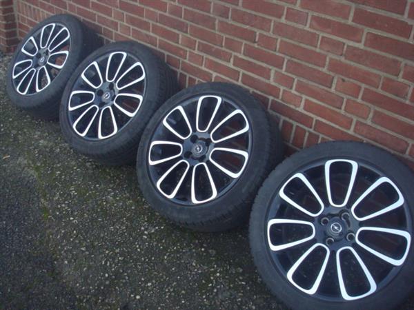 Grote foto 17 origineel opel adam black velgen banden 4x100 auto onderdelen banden en velgen