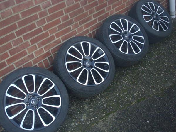 Grote foto 17 origineel opel adam black velgen banden 4x100 auto onderdelen banden en velgen