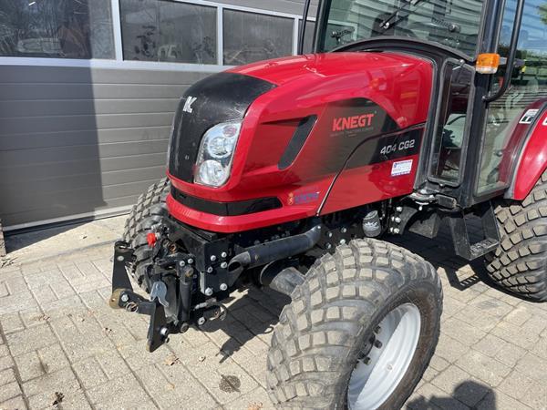 Grote foto knegt 404 4wd 40 pk met cabine fronthef bj 2024 70 uur agrarisch tractoren
