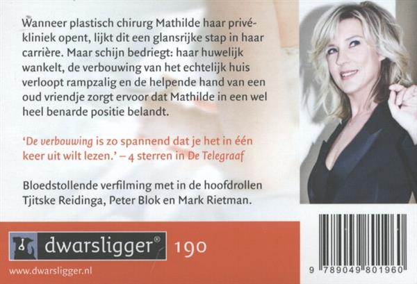 Grote foto de verbouwing dwarsligger 190 boeken thrillers