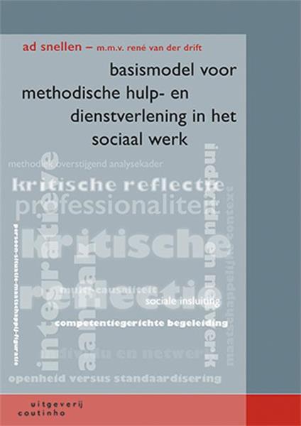 Grote foto basismodel voor methodische hulp en dienstverlening in het sociaal werk boeken politiek en maatschappij