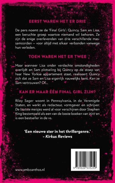 Grote foto de laatste meisjes boeken thrillers