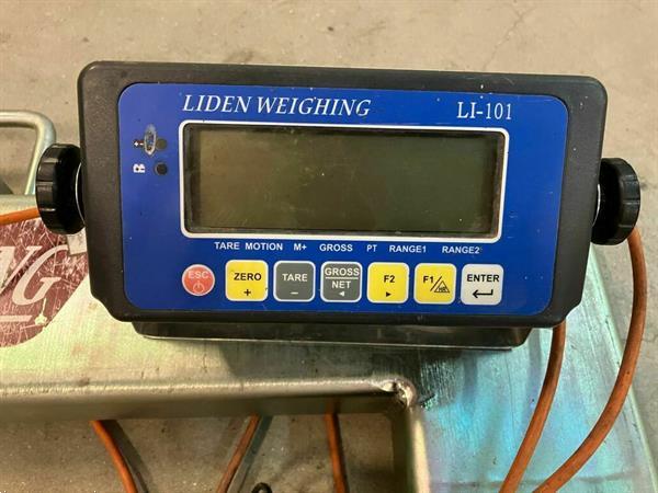 Grote foto liden weighing u weger met display agrarisch algemeen