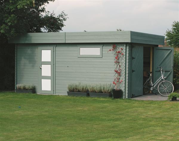 Grote foto garage modern s8993 tuin en terras tuinhuisjes en blokhutten
